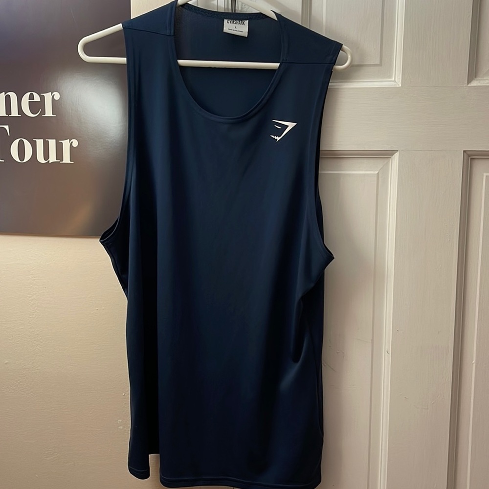 Gymshark Arrival Tank - Petrol Blue - Large